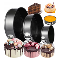 Set okruglih kalupa za torte, 24, 26 i 28 cm