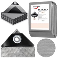 GOCKOWIAK Cerada 6 x 8 m 260 GSM, srebrna