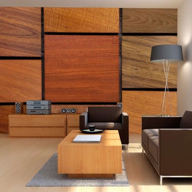 Foto tapeta Wooden cubes 300x210