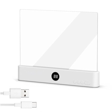 VYZIO LED svjetiljka za čitanje BOOKLED, s prigušivanjem, timerom, USB punjiva