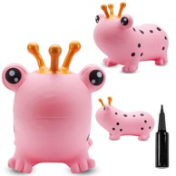 Žaba za skakanje, 55cm, roza