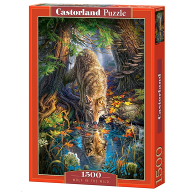 CASTORLAND Puzzle Wolf in the Wild, 1500 kom., životinje