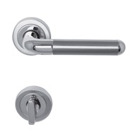 Kvaka za vrata wc rozeta nikal/KROM