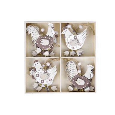 EGO DEKOR Uskrsni ukrasi u setu od 8 kom