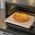 VEVOR Kamen za pizzu 406x355x15 mm, smeđa