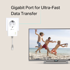 TP-LINK Powerline adapter TL-PA7017P KIT, AV1000, Gigabit Ethernet