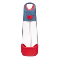 B.BOX Bočica sa slamkom Tritan, 600ml, plava