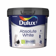 DULUX boja za zid Absolute White 3 L  
