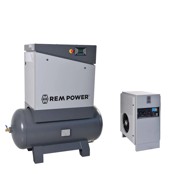 REM POWER Kompresor uljni EPM 75/10/300 400 V + EA 72 set