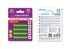 SLOMART Punjivi akumulatori Esperanza EZA104G AA Ni-MH 2000 mAh, 4 kom, zeleni