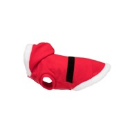 TRIXIE Kaputić za pse božićni, flis s kapuljačom, crveni, XS, 30 cm