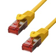 PROXTEND CAT6 F/UTP CU LSZH Ethernet kabel 15 m, žuti