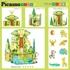 PICASSO TILES Set magnetnih pločica Safari, 46 kom