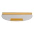 VITAUS Crno-bijeli set tepiha za stepenice 16 kom, 20x65 cm, Golden Marble