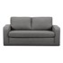 BOBOCHIC PARIS Siva sklopiva sofa 160 cm Come, 160x72x79 cm