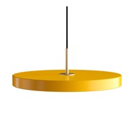 UMAGE Žuta LED viseća svjetiljka s metalnim sjenilom ø 43 cm Asteria