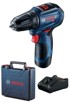BOSCH Udarna bušilica GSR 12V-30 2x2,0 Ah KOVČEG