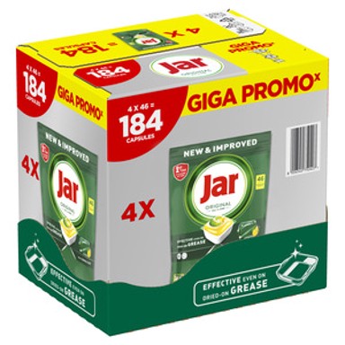 JAR Tablete za pranje suđa All in One Gigabox 4 x 46 komada