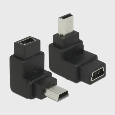 DELOCK Adapter USB mini M na USB mini F kutni