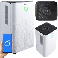 RUHHY WiFi kondenzacijski odvlaživač zraka 200W LCD 2L na kotačima osjetljiv na dodir