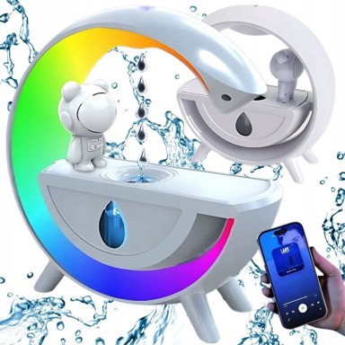 VERKGROUP LED RGB difuzor, lampa i Bluetooth zvučnik 4u1 350 ml