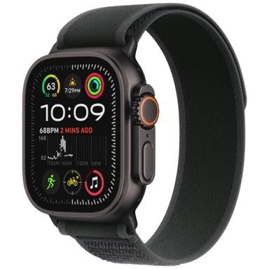 APPLE Pametni sat Ultra 2 crna, crni platneni remen, M/L