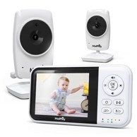 Elektronička video dadilja s kamerom i LCD monitorom 3,2 inča, noćni način rada, VOX, zoom