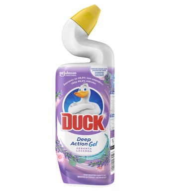 DUCK Osvježivač za WC školjku Deep Action Gel Lavanda, 750ml
