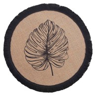 DOUCEUR D'INTÉRIEUR Podmetač od jute ø 38 cm Mogador 