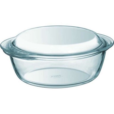 PYREX Duboka tava, staklo, 1.6 l, prozirna