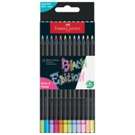 FABER-CASTELL Boja 116410 drvena black edition set 12 boja