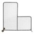 VEVOR Sigurnosni zaslon za baseball, 2130 x 1060 x 2130 mm, zeleni