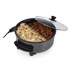 TRISTAR Multifunkcionalna grill tava XL PZ-9135, promjer 30 cm, 1500 W, crna