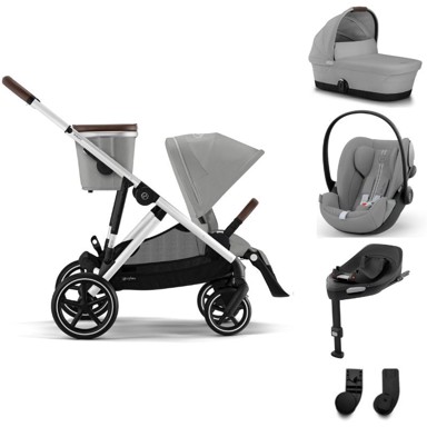 CYBEX Kolica Gazelle S, stone grey, set M