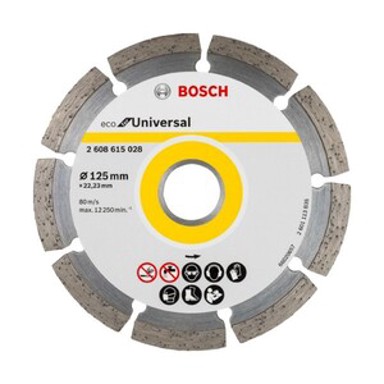 BOSCH Dijamantna rezna ploča Eco For Universal, 125 mm