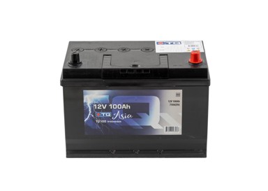 TQ Akumulator Asia 100Ah D+ r100454kn 30,3x17,5x22,0 (750A)