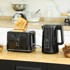 HOMESTAR Set kuhalo za vodu i toster, 1,5 l, crni