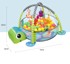 TAVALAX Podloga za igru s lopticama i visećim igračkama, zelena