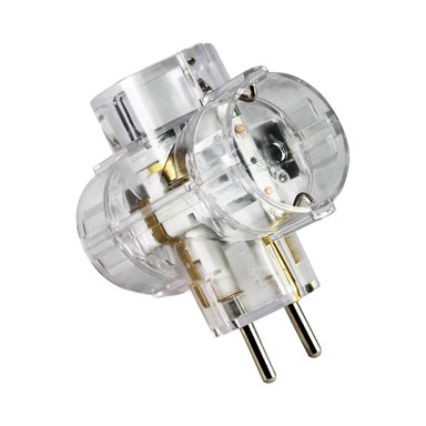 COMMEL Razdjelnik trostruki transparentni