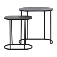 LIGHT & LIVING Pomoćni stolići Bocov set 2 kom 26x53 cm metalni