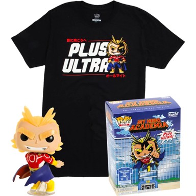 FUNKO Figura Pop! & Tee MHA T-shirt L All Might (Glows in the Dark), 9 cm