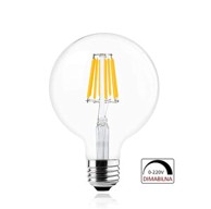 X-LIGHT Retro Filament LED žarulja G125 E27, 4W, 2700K, 360 lm, dimabilna, toplo bijela