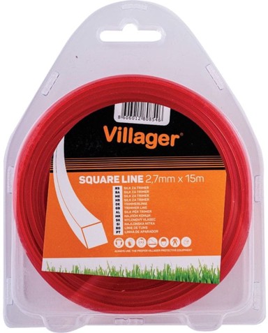VILLAGER Najlonska nit za košnju Red line, kvadratna, 3,0 mm x 15 m