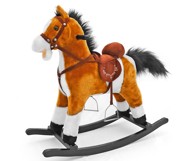 MILLY MALLY Ljuljajući konjić Mustang, smeđi