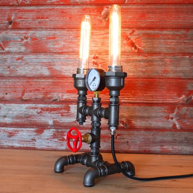 Stolna svjetiljka Industrial Retro Vintage Steampunk Edison 