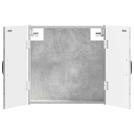 Kabinet za mete HOORN, betonska siva, 52,5 x 10,5 x 53,5 cm