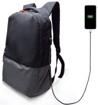 EWENT Ruksak za prijenosno računalo EW2529, 43,9 cm (17,3 inča), USB priključak, crni