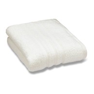CATHERINE LANSFIELD Krem pamučan ručnik od frotira 90x140 cm Zero Twist