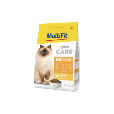 MULTIFIT Hrana za mačke Cat Care Indoor piletina 1,4 kg