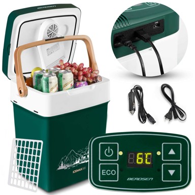 BERDSEN Putni hladnjak Icemax, 29 l, zeleni